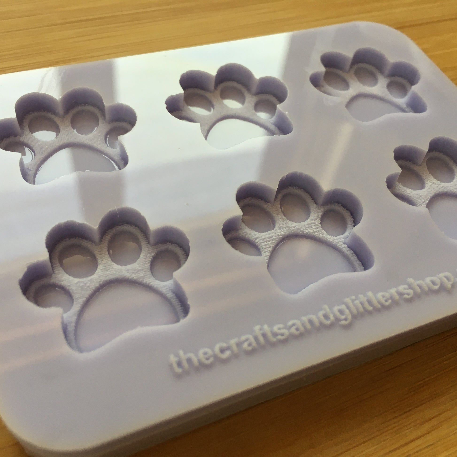 Paw Silicone Mold - The Crafts and Glitter Shop