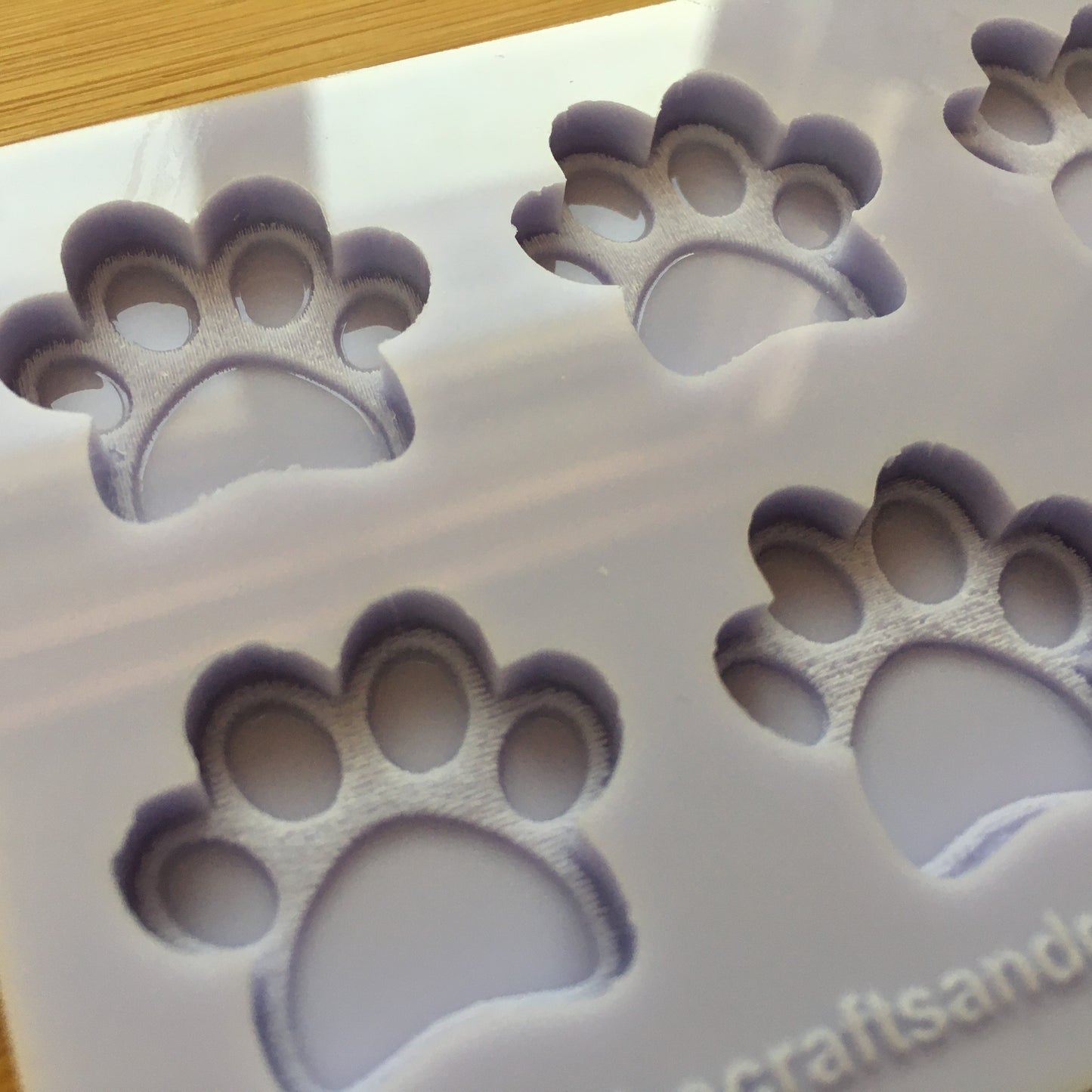 Paw Silicone Mold - The Crafts and Glitter Shop