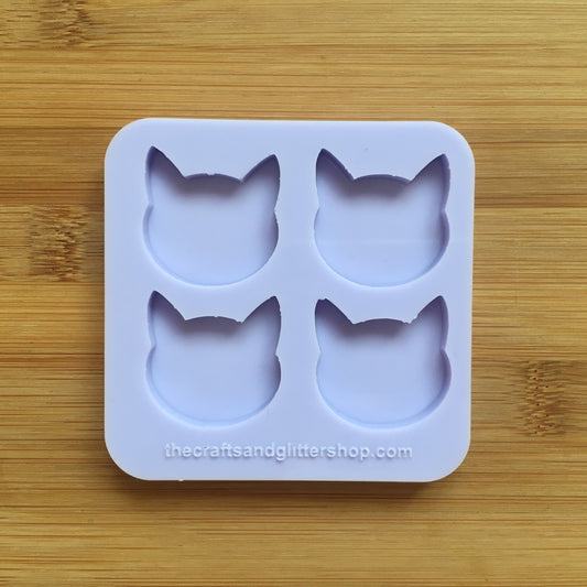 Cat Head Silicone Mold - The Crafts and Glitter Shop