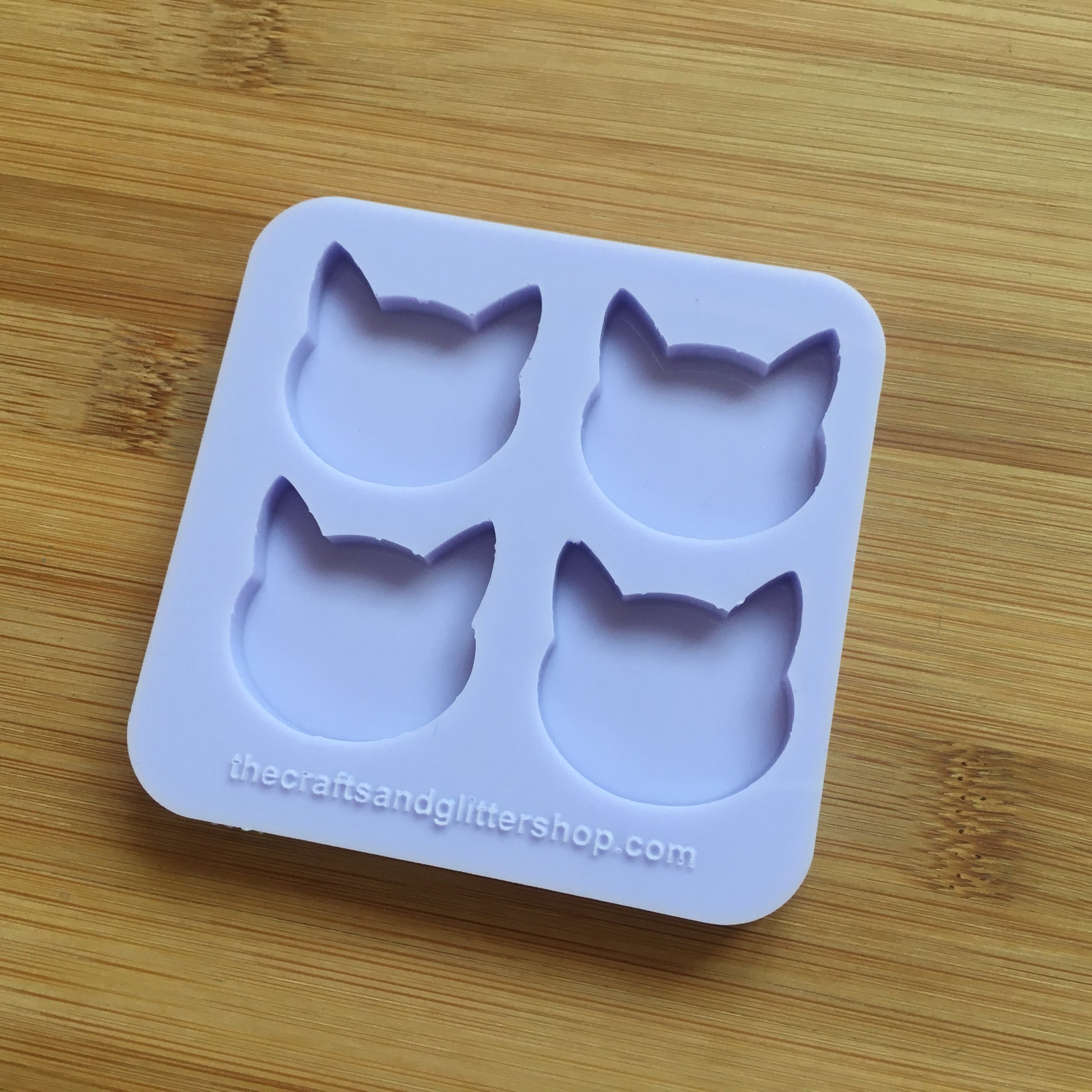 Cat Head Silicone Mold - The Crafts and Glitter Shop