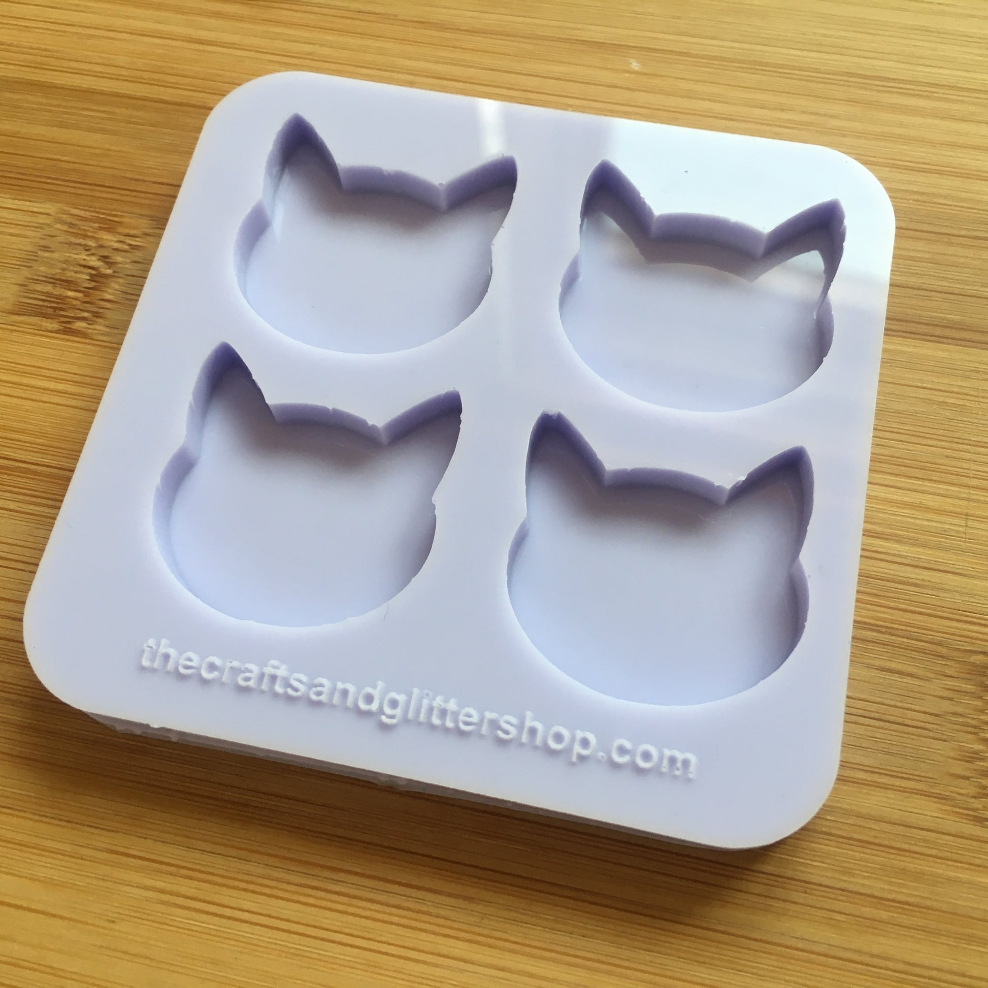 Cat Head Silicone Mold - The Crafts and Glitter Shop