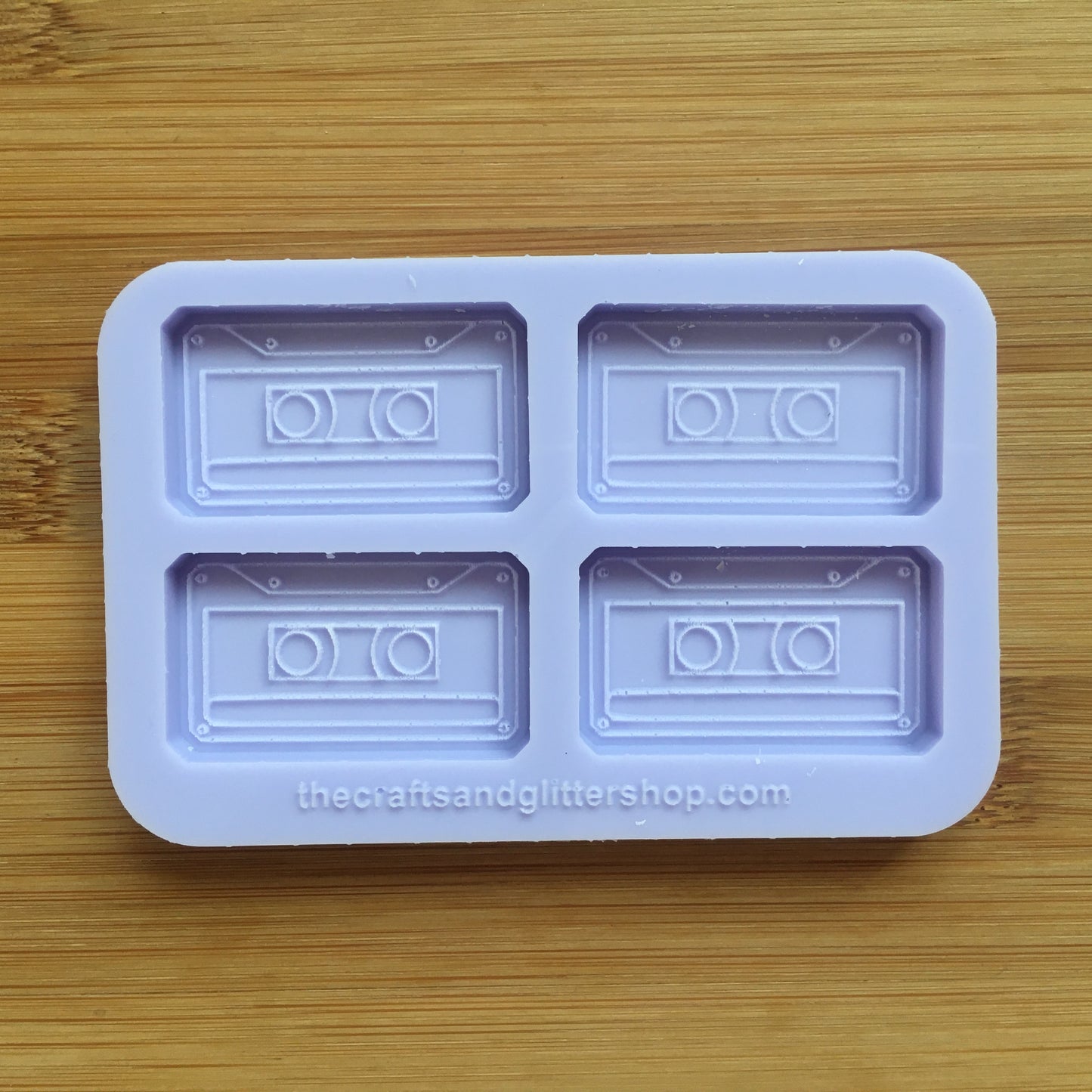 4cm Cassette Tape Silicone Mold - The Crafts and Glitter Shop