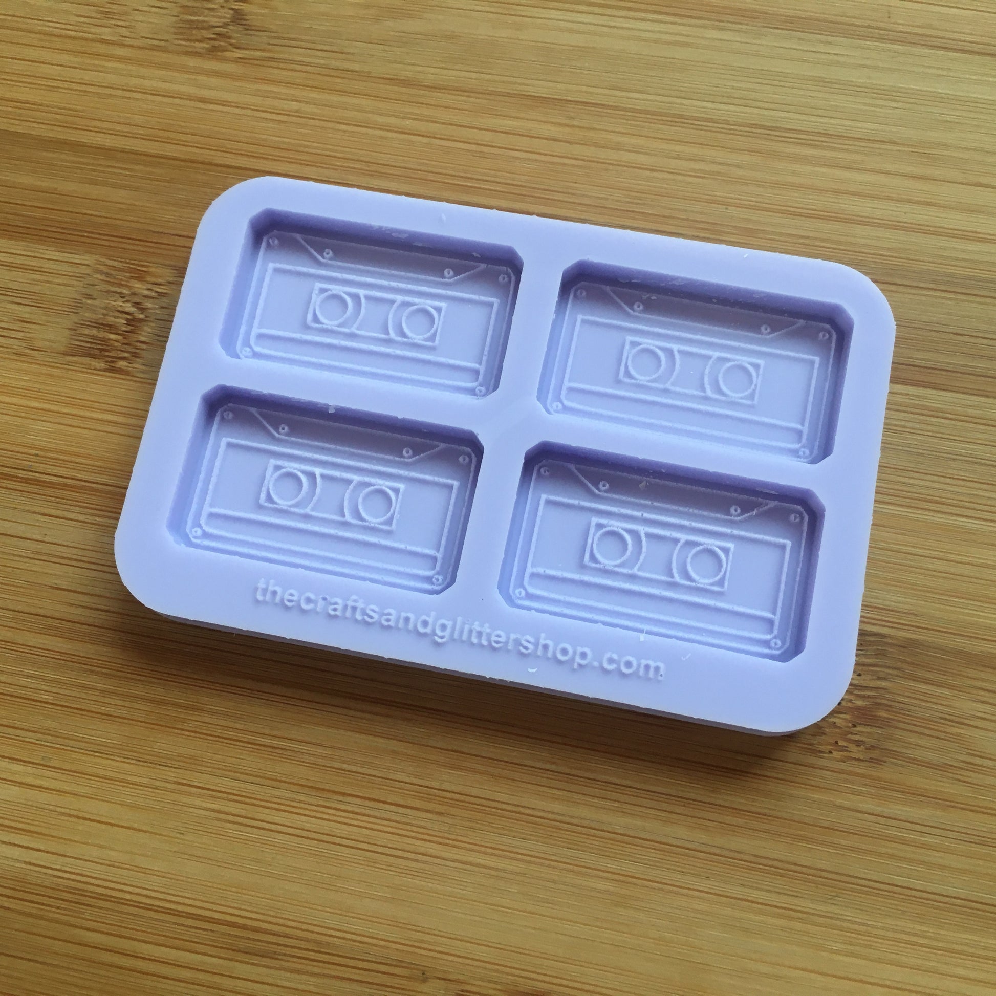 4cm Cassette Tape Silicone Mold - The Crafts and Glitter Shop
