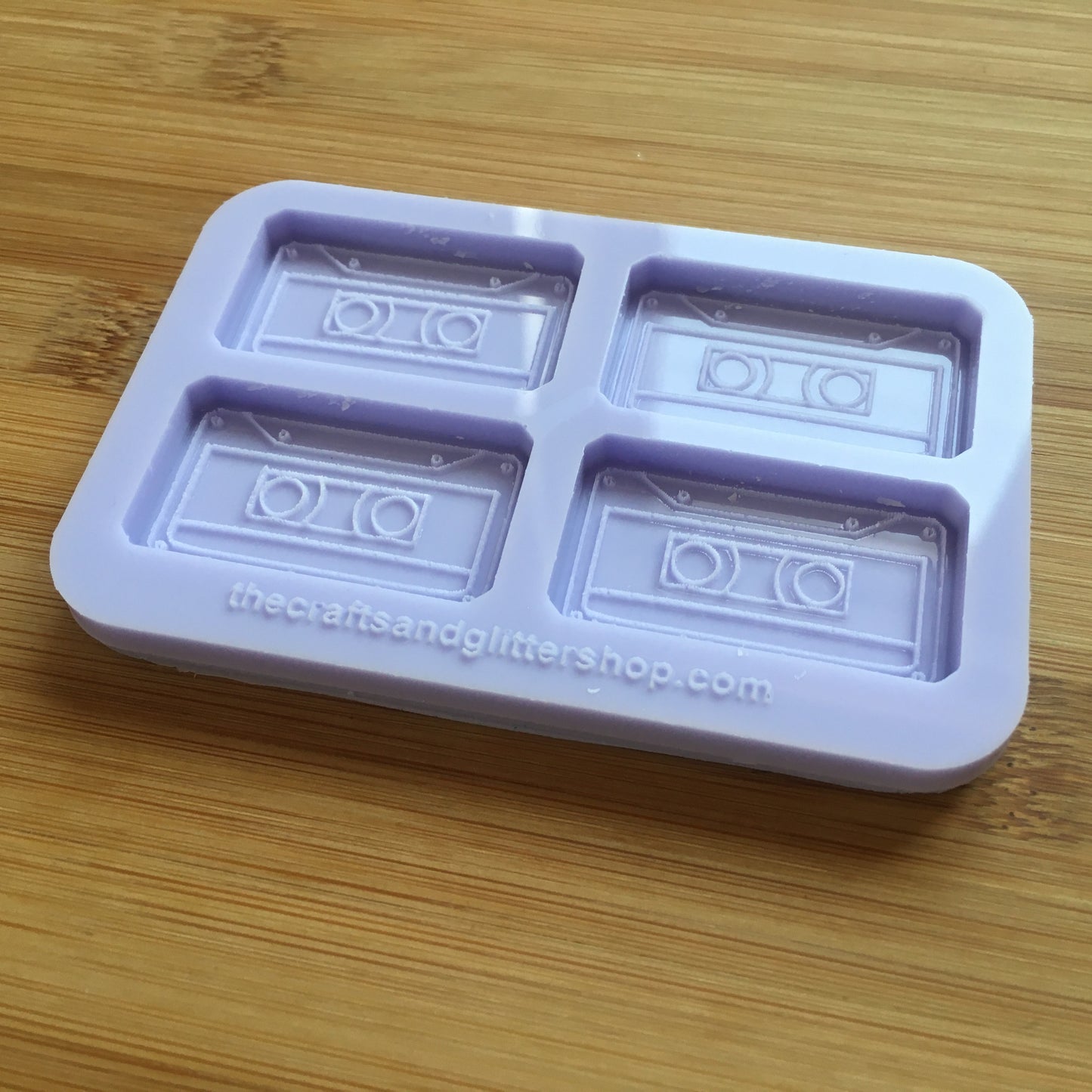 4cm Cassette Tape Silicone Mold - The Crafts and Glitter Shop