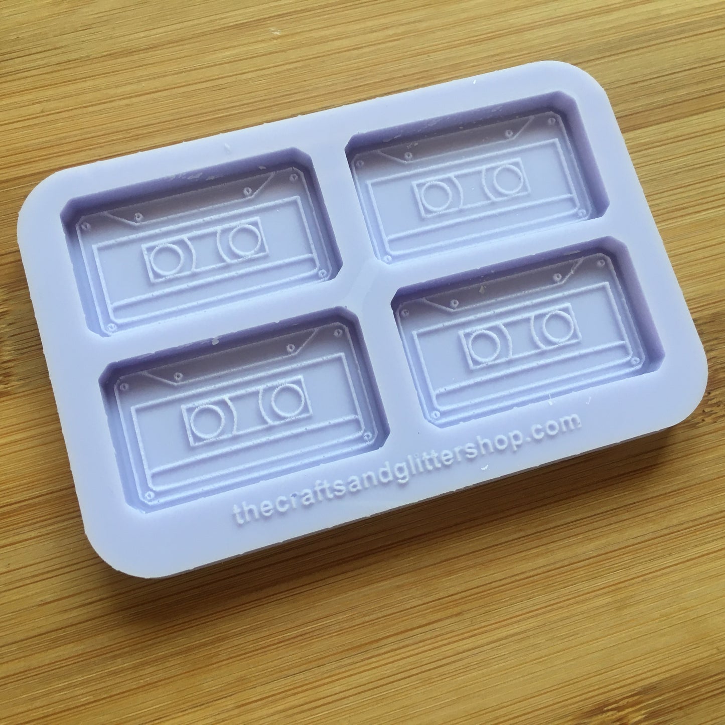 4cm Cassette Tape Silicone Mold - The Crafts and Glitter Shop