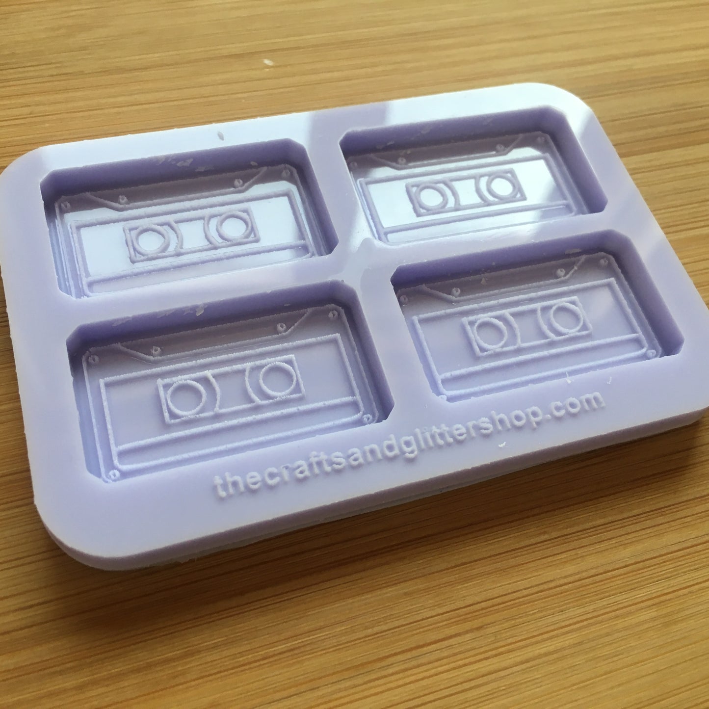 4cm Cassette Tape Silicone Mold - The Crafts and Glitter Shop