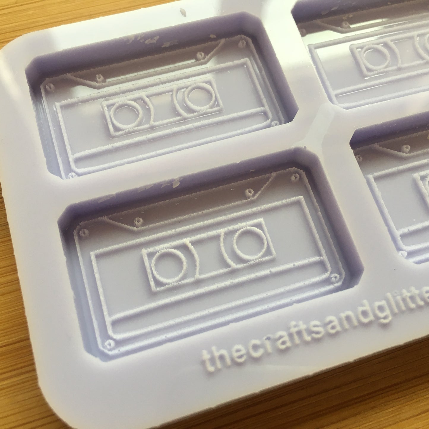 4cm Cassette Tape Silicone Mold - The Crafts and Glitter Shop
