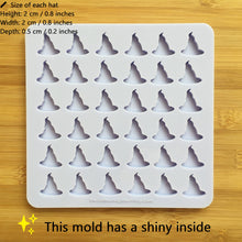 Load image into Gallery viewer, 2cm Witch&#39;s Hat Silicone Mold, Food Safe Silicone Rubber Mould