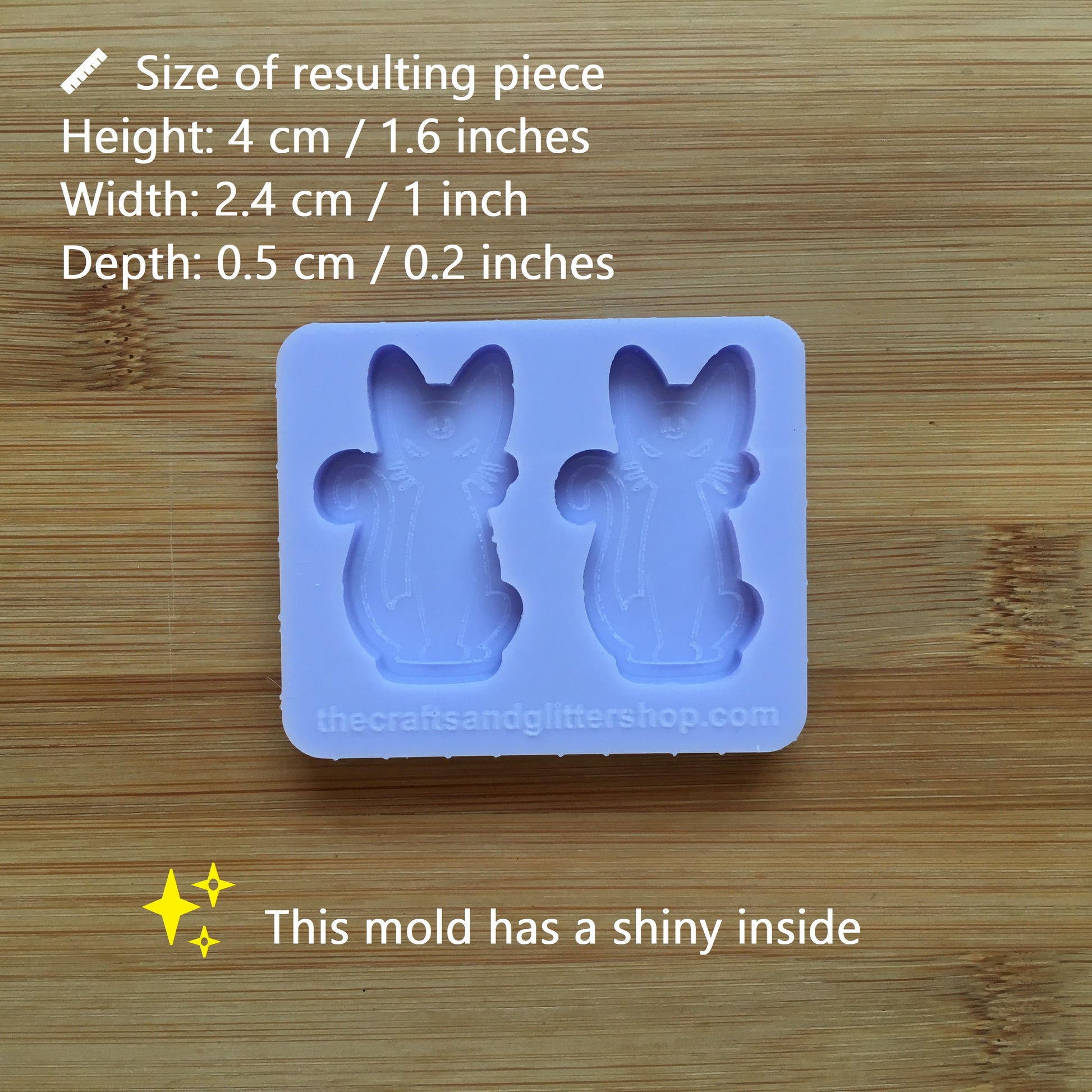 Cat Silicone Mold - The Crafts and Glitter Shop