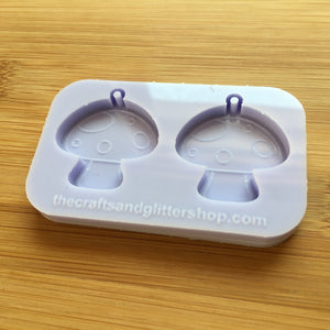 3cm Toadstool Silicone Mold, Food Safe Silicone Rubber Mould