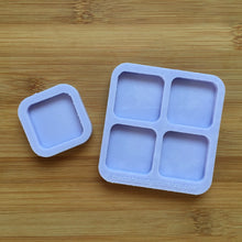 Load image into Gallery viewer, 3 cm Square Silicone Mold, Food Safe Silicone Rubber Mould