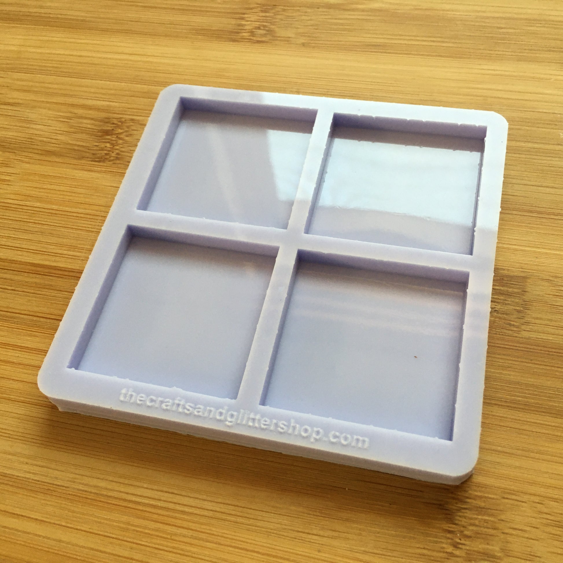 4cm Square Silicone Mold - The Crafts and Glitter Shop