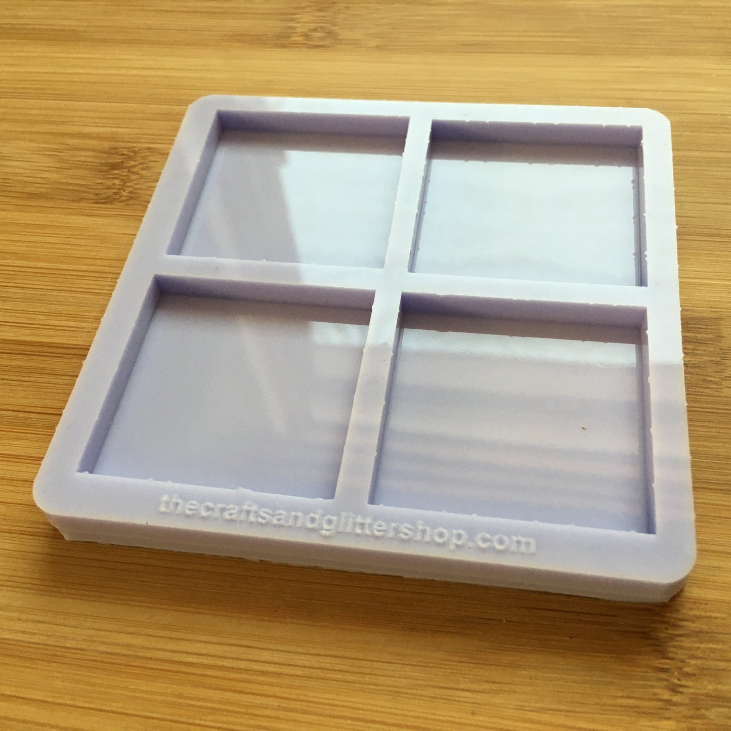 4cm Square Silicone Mold - The Crafts and Glitter Shop
