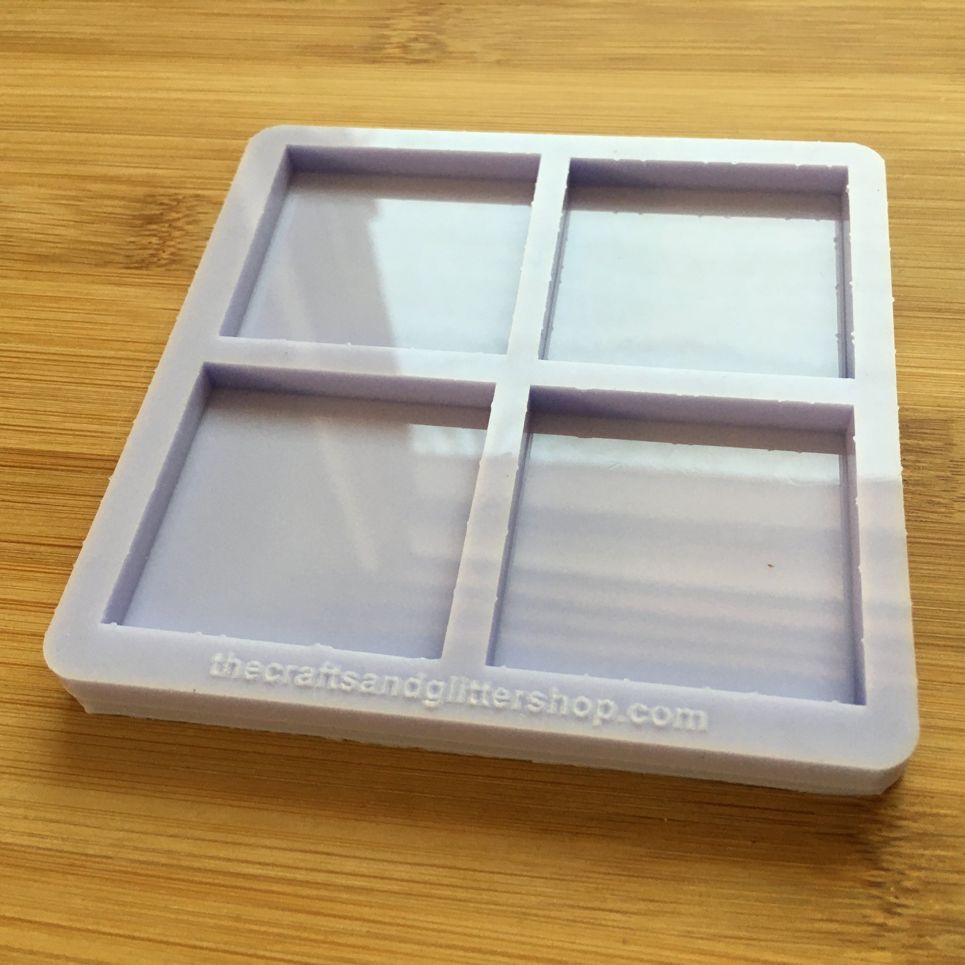 4cm Square Silicone Mold - The Crafts and Glitter Shop
