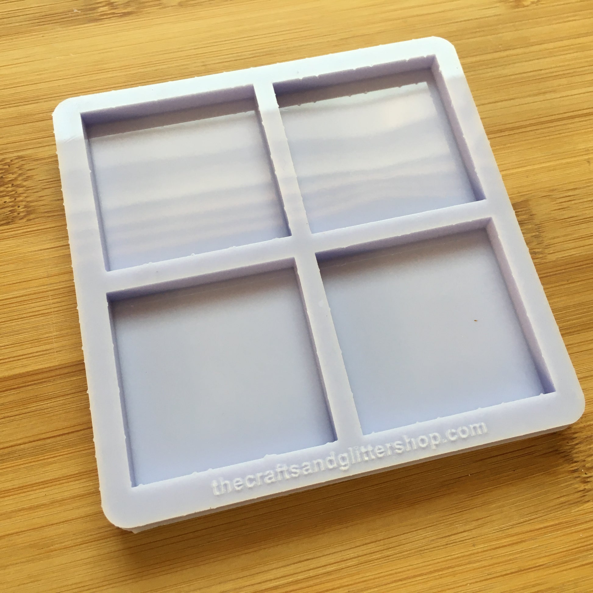 4cm Square Silicone Mold - The Crafts and Glitter Shop