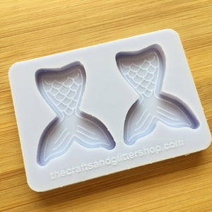 4 cm Mermaid Tail Silicone Mold, Food Safe Silicone Rubber Mould