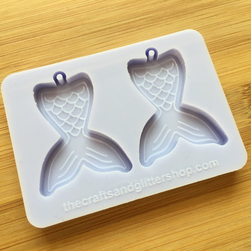 Mermaid Tail Silicone Mold, Food Safe Silicone Rubber Mould