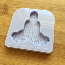 Load image into Gallery viewer, 2&quot; Padmasana Silicone Mold, Food Safe Silicone Rubber Mould