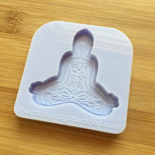 Load image into Gallery viewer, 2&quot; Padmasana Silicone Mold, Food Safe Silicone Rubber Mould