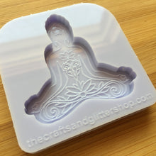 Load image into Gallery viewer, 2&quot; Padmasana Silicone Mold, Food Safe Silicone Rubber Mould