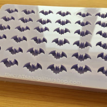 Load image into Gallery viewer, 15mm Bats Silicone Mold, Food Safe Silicone Rubber Mould