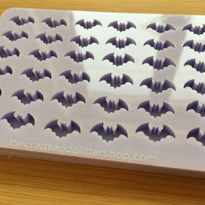 15mm Bats Silicone Mold, Food Safe Silicone Rubber Mould