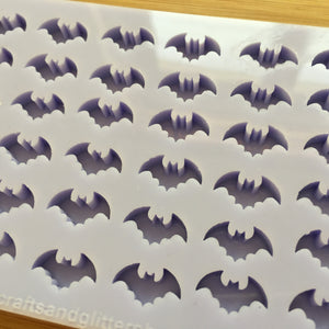 15mm Bats Silicone Mold, Food Safe Silicone Rubber Mould