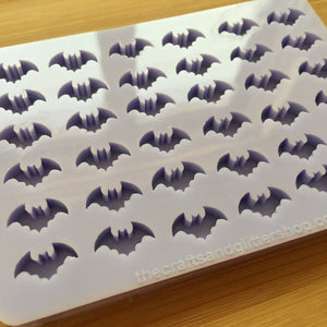 15mm Bats Silicone Mold, Food Safe Silicone Rubber Mould