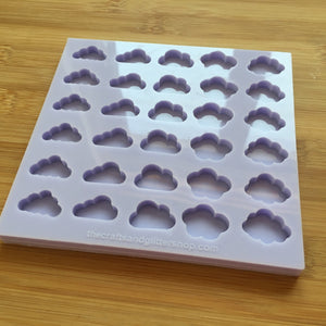 2cm Clouds Mix Silicone Mold, Food Safe Silicone Rubber Mould