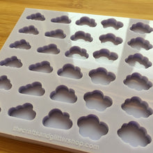 Load image into Gallery viewer, 2cm Clouds Mix Silicone Mold, Food Safe Silicone Rubber Mould