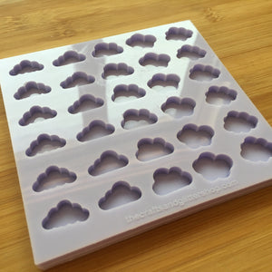 2cm Clouds Mix Silicone Mold, Food Safe Silicone Rubber Mould