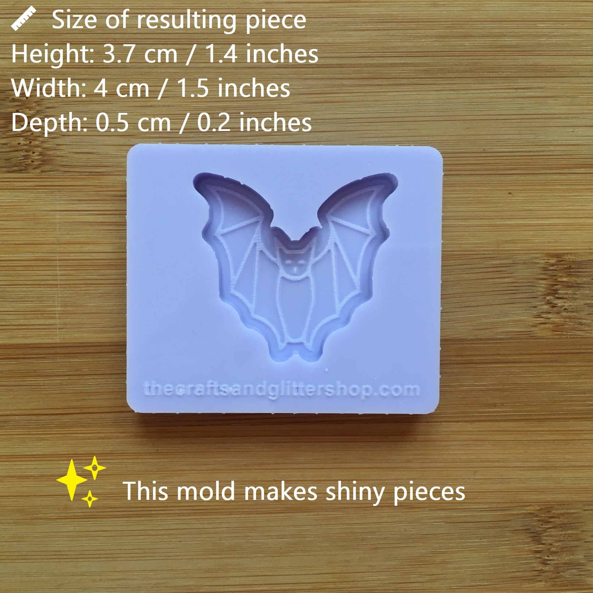Flying Bat Silicone Mold - The Crafts and Glitter Shop