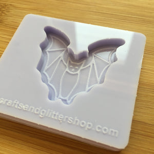 1.5" Bat Silicone Mold, Food Safe Silicone Rubber Mould
