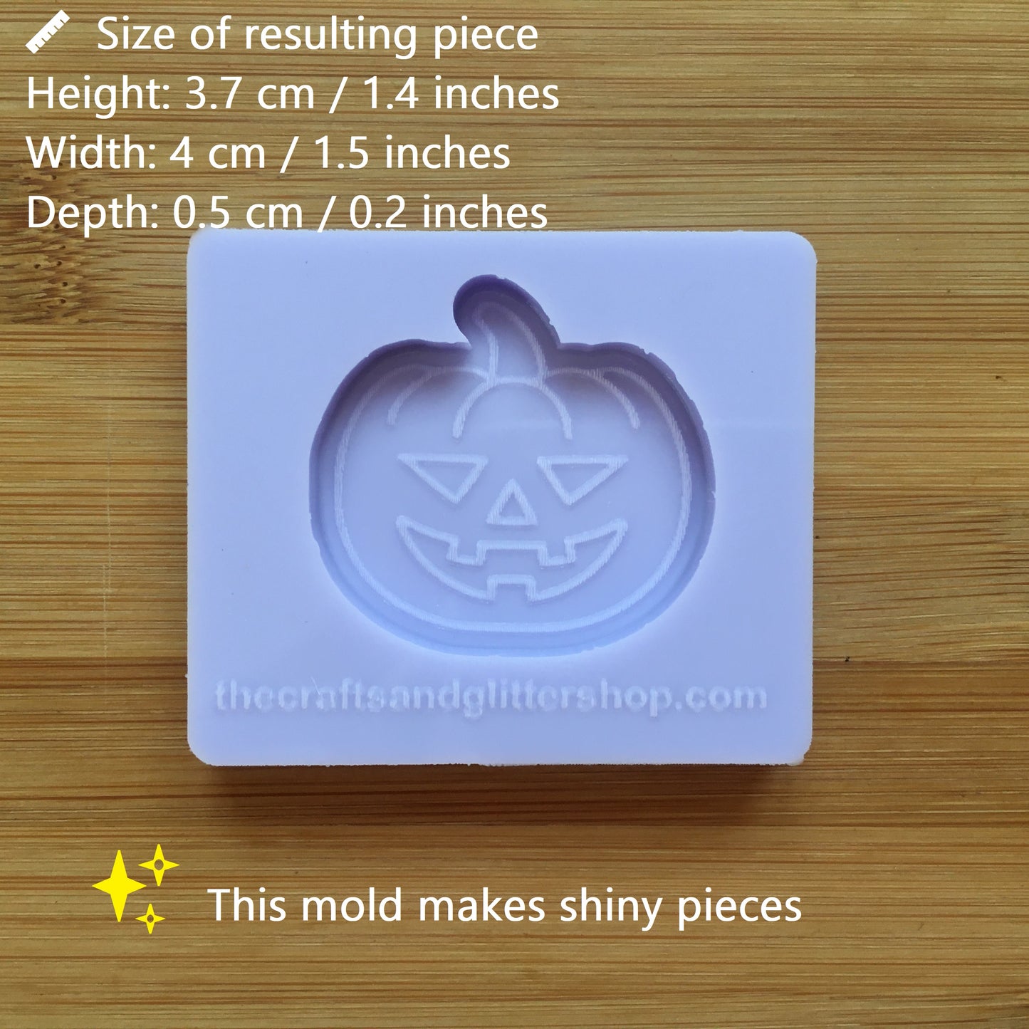 Pumpkin Silicone Mold - The Crafts and Glitter Shop