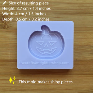 1.5" Pumpkin Silicone Mold, Food Safe Silicone Rubber Mould