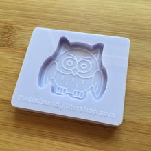 Load image into Gallery viewer, 1.5&quot; Owl Silicone Mold, Food Safe Silicone Rubber Mould