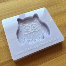 Load image into Gallery viewer, 1.5&quot; Owl Silicone Mold, Food Safe Silicone Rubber Mould