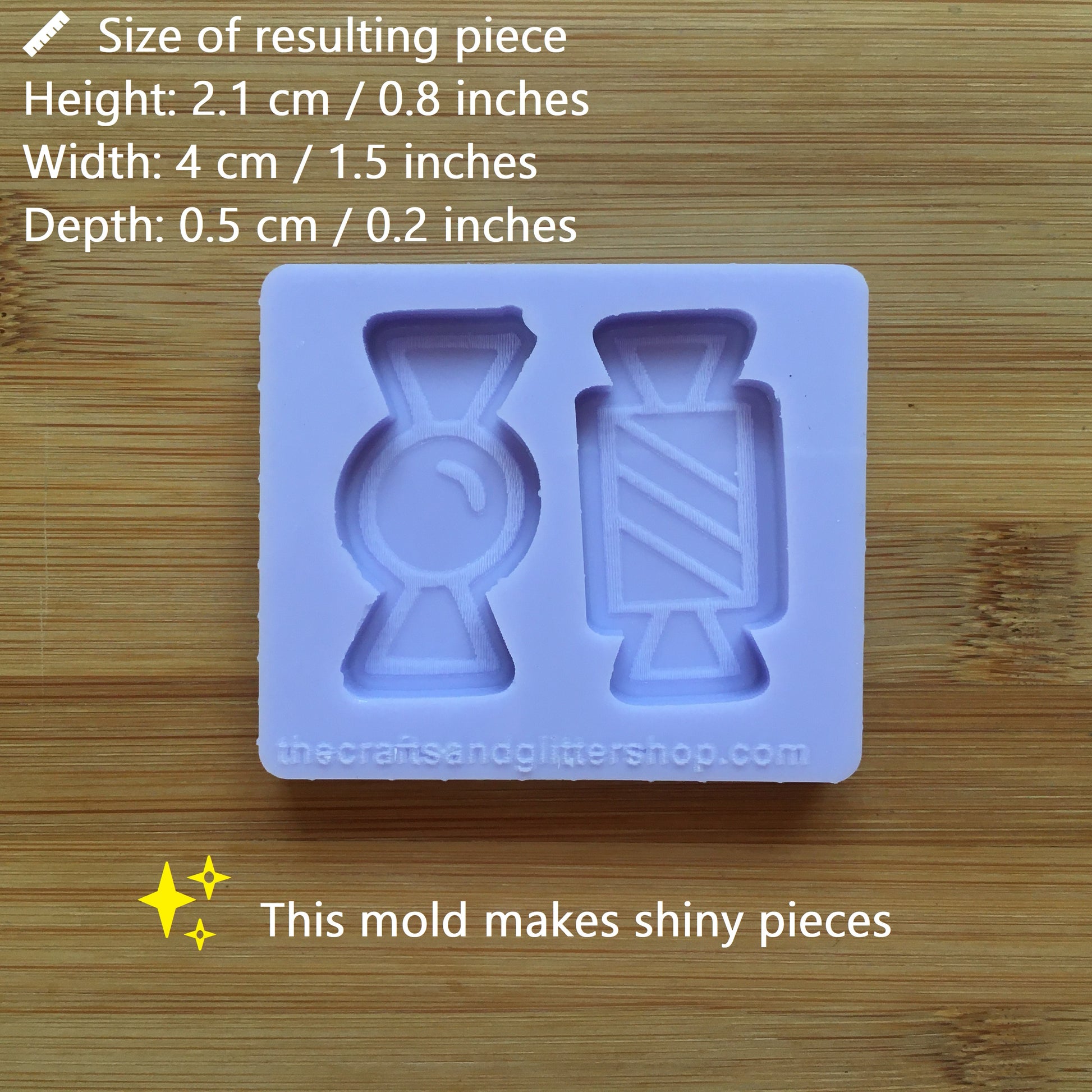 Wrapped Candy Silicone Mold - The Crafts and Glitter Shop