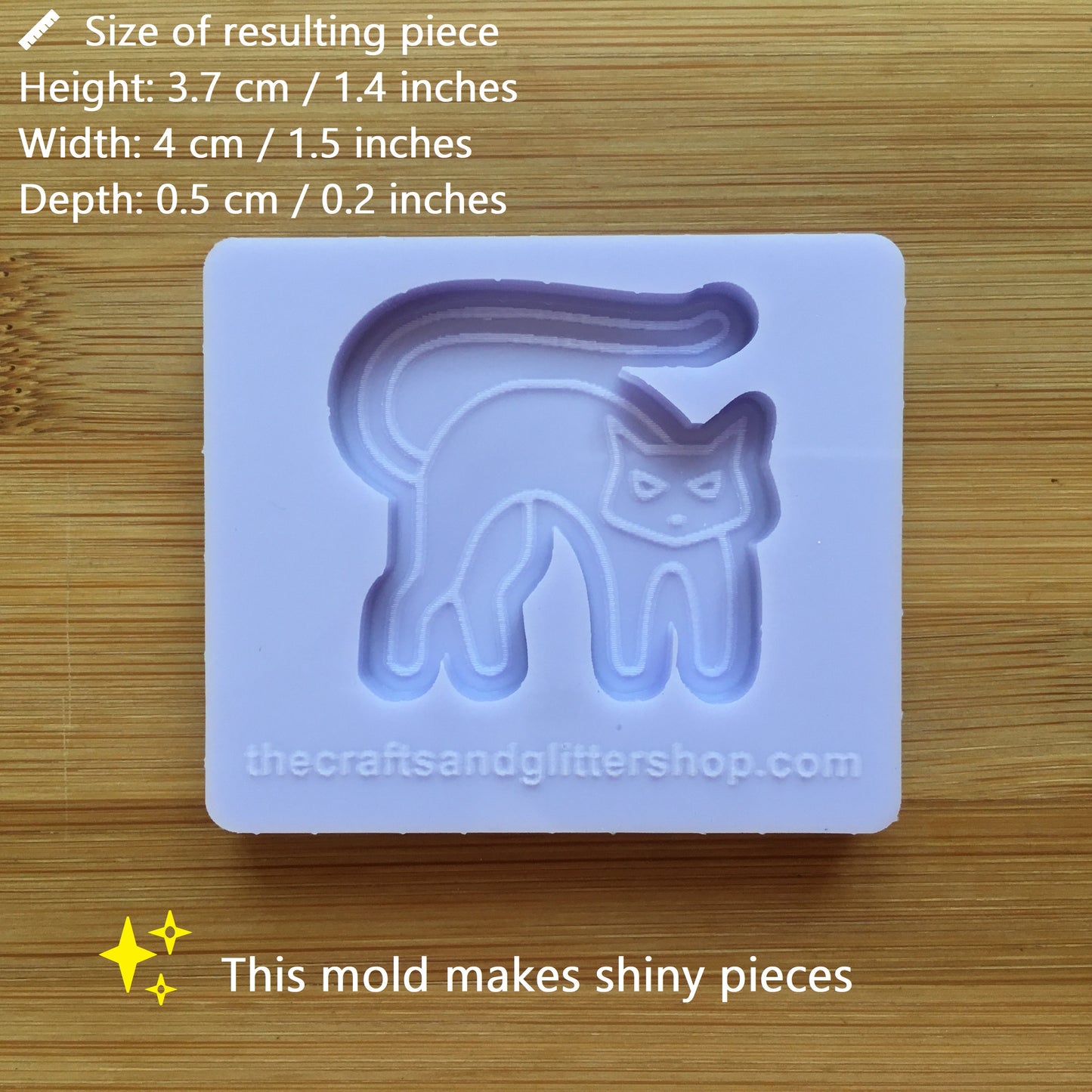 Cat Silicone Mold - The Crafts and Glitter Shop