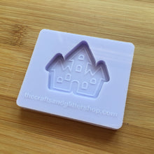 Load image into Gallery viewer, 1.5&quot; Haunted House / Castle Silicone Mold, Food Safe Silicone Rubber Mould