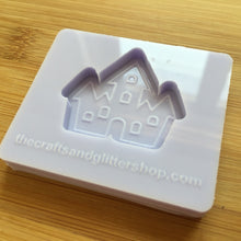 Load image into Gallery viewer, 1.5&quot; Haunted House / Castle Silicone Mold, Food Safe Silicone Rubber Mould