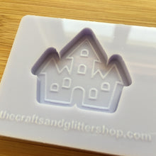 Load image into Gallery viewer, 1.5&quot; Haunted House / Castle Silicone Mold, Food Safe Silicone Rubber Mould