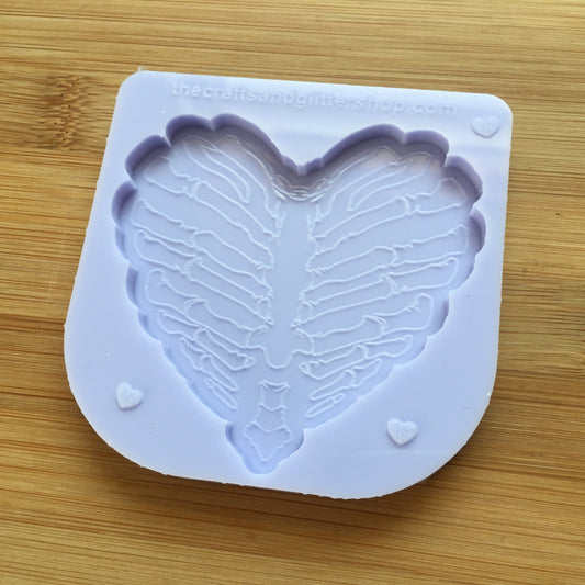 Heart Rib Cage Silicone Mold - The Crafts and Glitter Shop