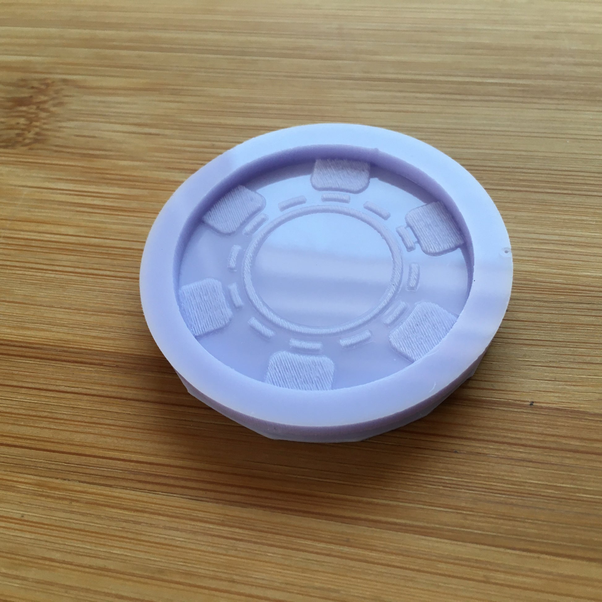 Poker Chip Silicone Mold - The Crafts and Glitter Shop
