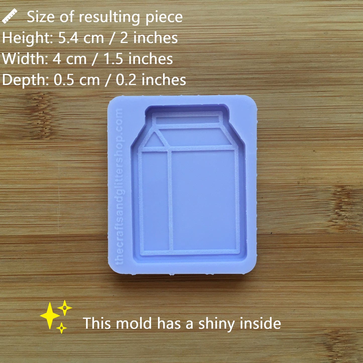 Milk Carton Silicone Mold - The Crafts and Glitter Shop