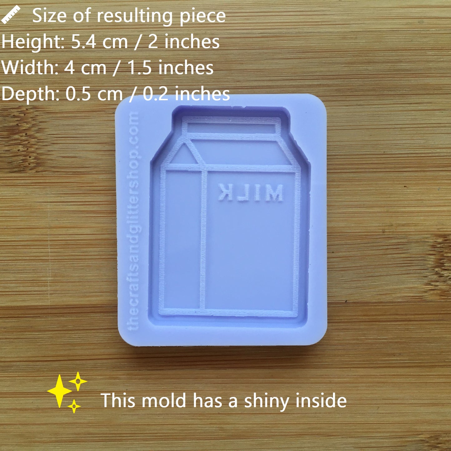 Milk Carton Silicone Mold - The Crafts and Glitter Shop