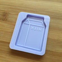 Load image into Gallery viewer, 2&quot; Milk Carton Silicone Mold, Food Safe Silicone Rubber Mould