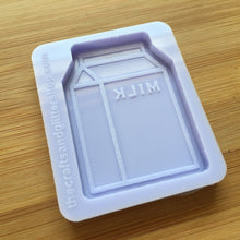 Load image into Gallery viewer, 2&quot; Milk Carton Silicone Mold, Food Safe Silicone Rubber Mould