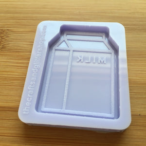 2" Milk Carton Silicone Mold, Food Safe Silicone Rubber Mould