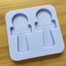 Load image into Gallery viewer, 6 cm Ankh Silicone Mold, Food Safe Silicone Rubber Mould